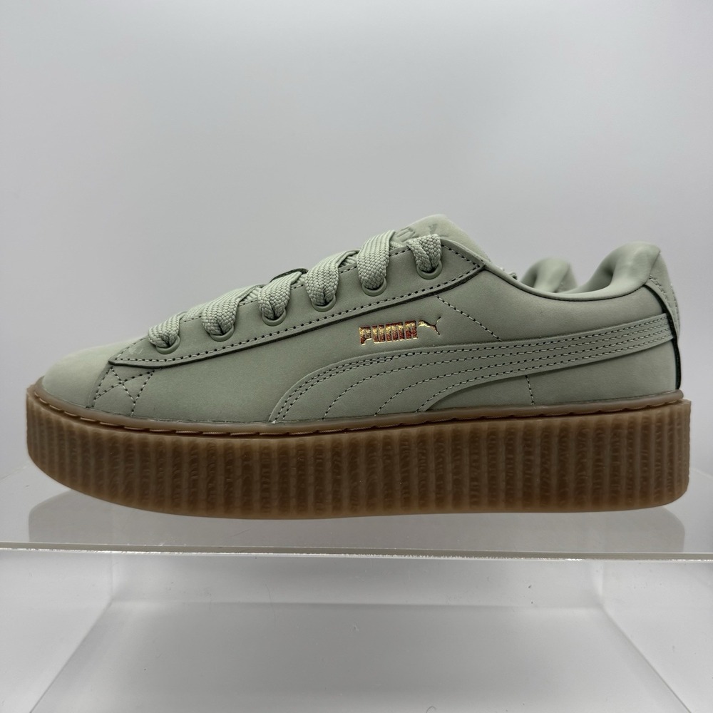 NEW Puma Creeper Phatty Nubuck Green Fog 399867.02 Size 3C Toddler Kids